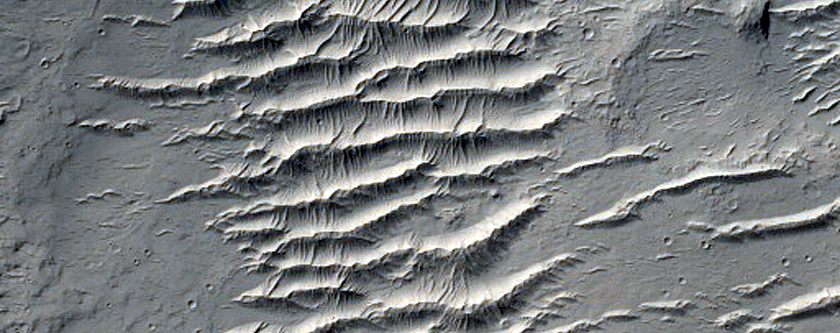 Inlet Valley in Terra Sirenum