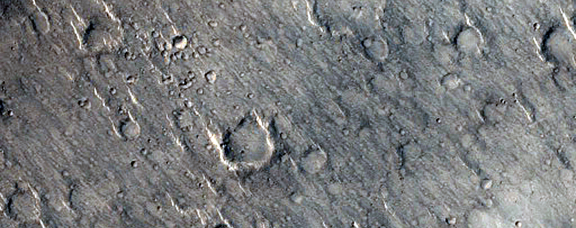 Terrain Sample in Isidis Planitia