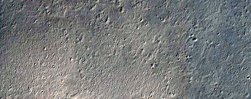 Terrain North of Meridiani Planum