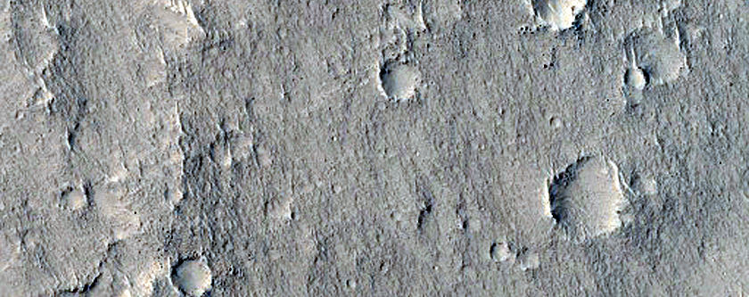 Candidate Recent Impact Site