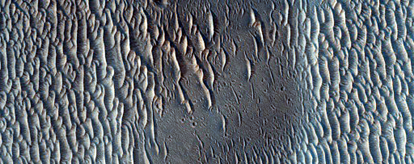 Small Depression near Ravi Vallis
