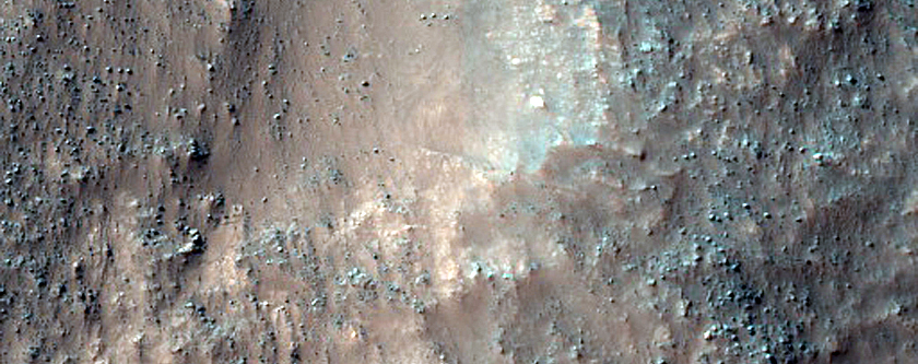 Hellas Planitia Massif Exposing Putative Layered Igneous Intrusions