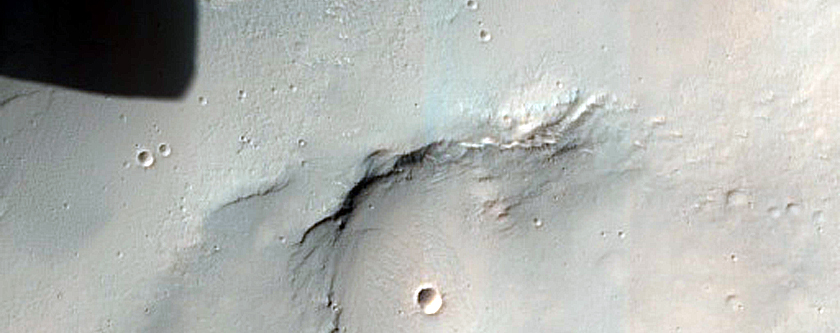 Layers in Wall of Ma Adim Vallis