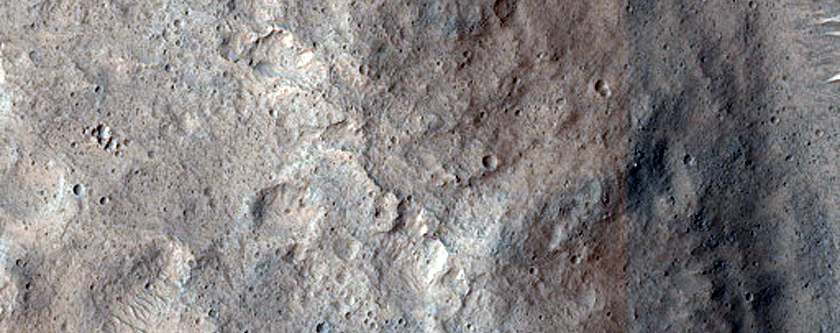Channel Intersection in Hypanis Valles System