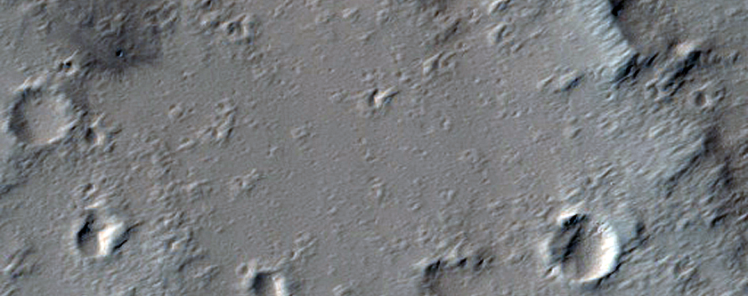 Candidate Recent Impact Site