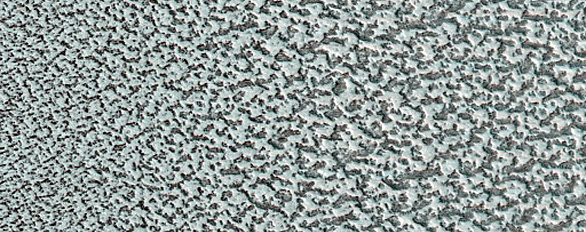 Exposure of North Polar Layered Deposits