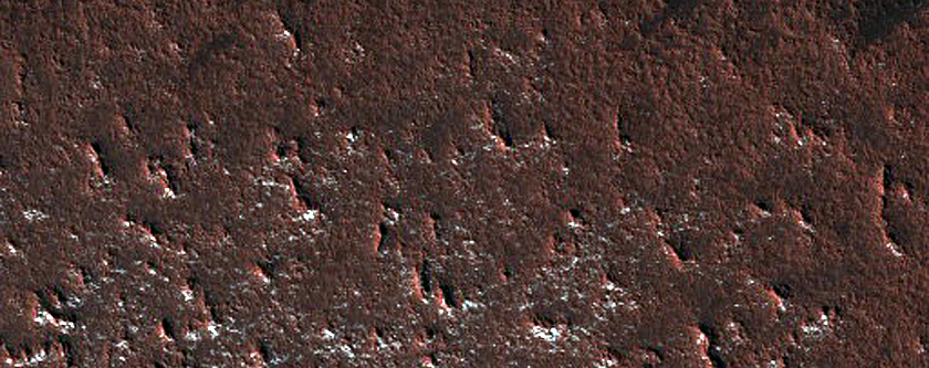 Dune Interaction with Residual Polar Ice