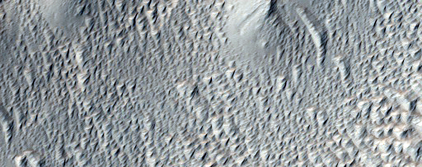 Terrain Northwest of Pavonis Mons