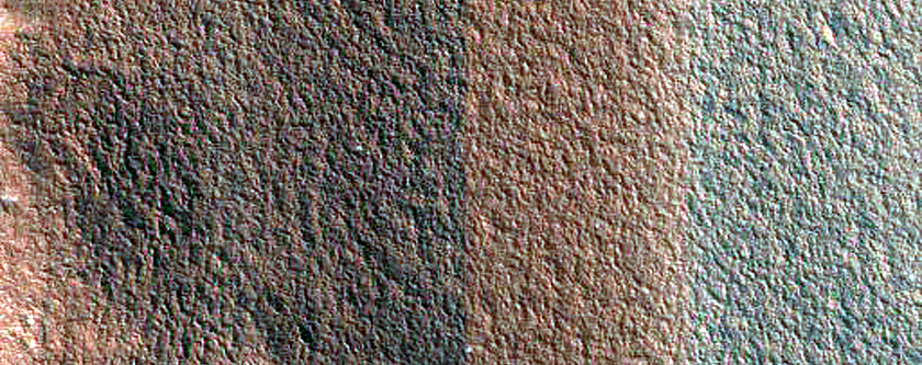 Exposure of North Polar Layered Deposits