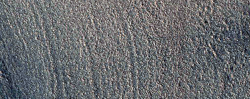 Exposure of North Polar Layered Deposits