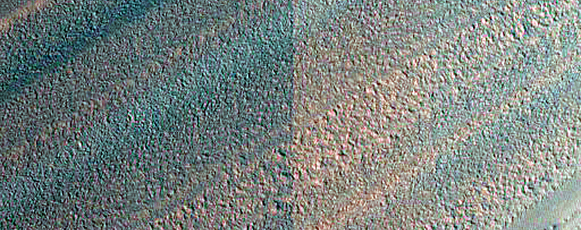 Exposure of North Polar Layered Deposits