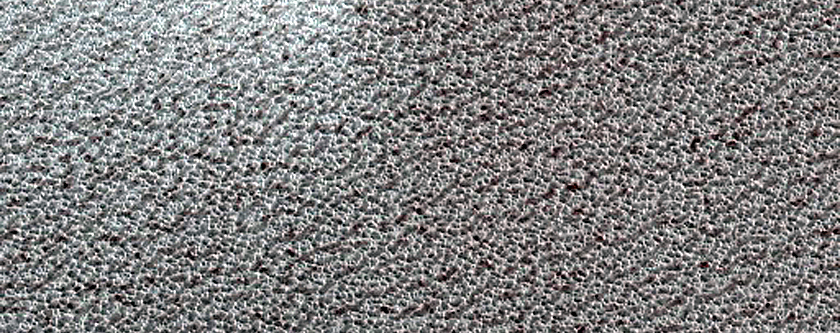 Small Crater on North Polar Deposits