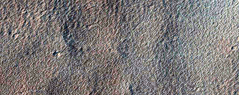 Candidate Recent Impact Site