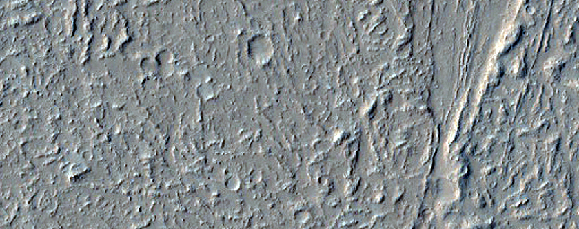 Candidate Recent Impact Site