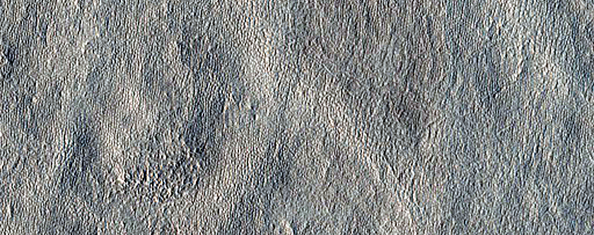 Light-Toned Mesas in Arcadia Planitia