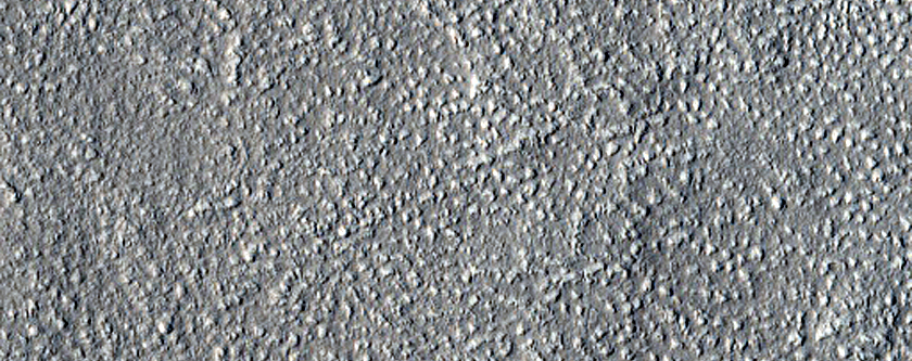 Sample of Scalloped Terrain West of Erebus Montes