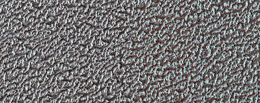 Small Crater on North Polar Deposits