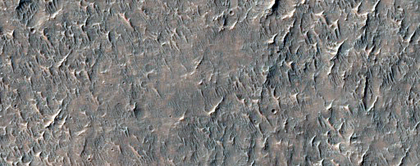 Eolian Monitoring Site in Area Covered by Viking Image 615A74