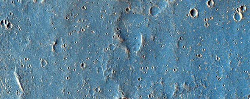 Landforms on Lunae Planum