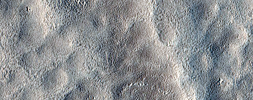 Fan-Shaped Deposit in Arcadia Planitia