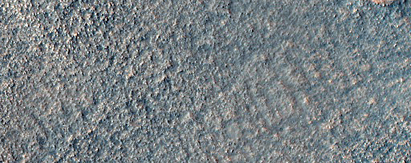 Terrain East of Deuteronilus Colles