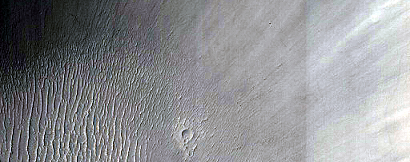 Crater in Northern Low Latitudes