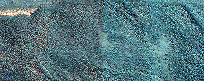 Steep Scarp in Basal North Polar Layered Deposits