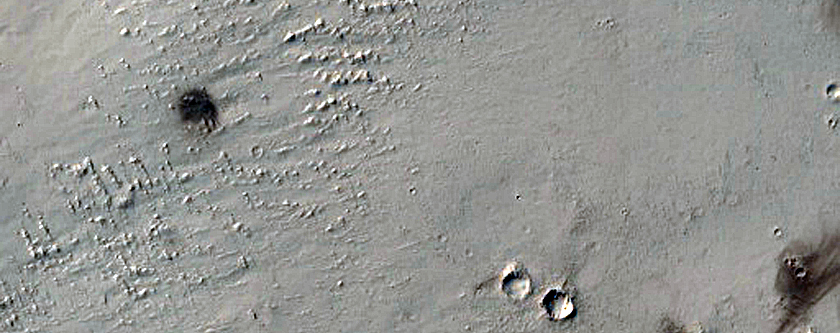 Candidate Recent Impact Site