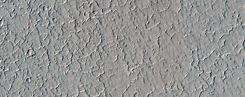 Candidate Recent Impact Site