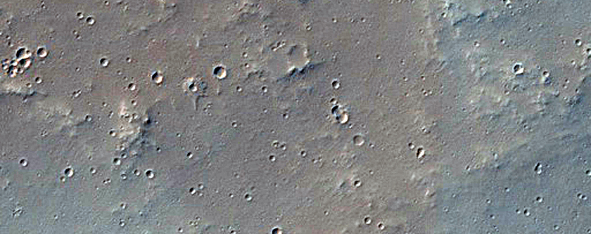 Candidate Recent Impact Site