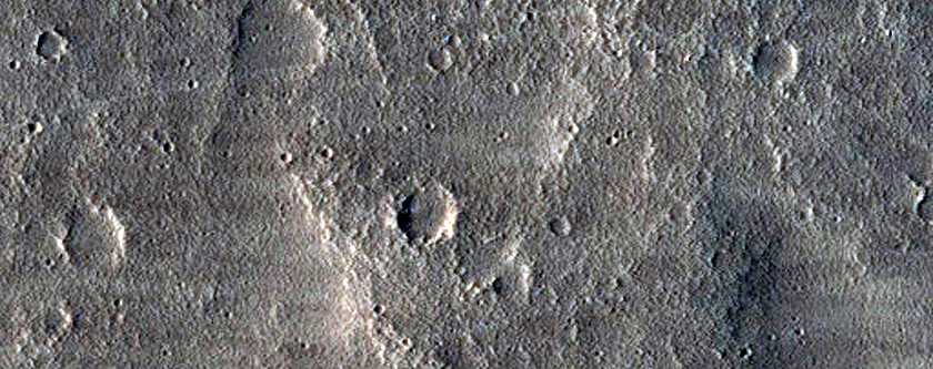 Candidate Recent Impact Site