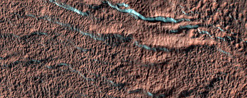 Gully Monitoring in Dunkassa Crater