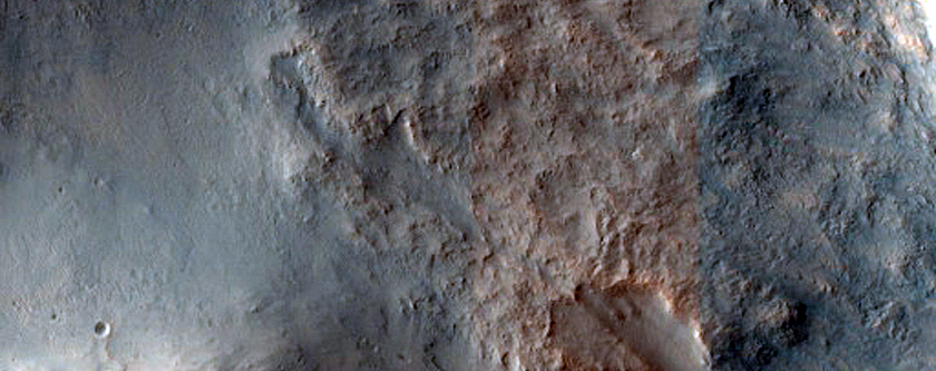 Putative Flows Into Isidis Planitia Basin