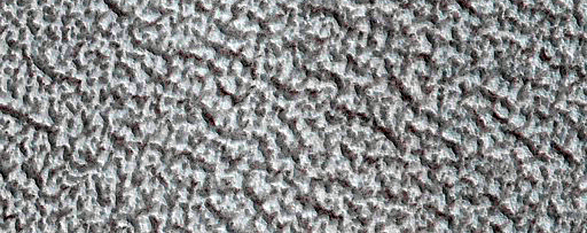 Small Ice-Filled Crater
