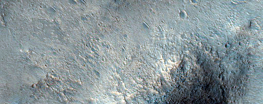 Collapse Material on Floor of Shalbatana Vallis