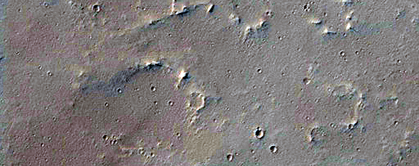 Candidate Recent Impact Site