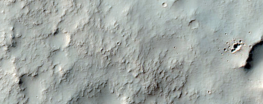 Terrain Sample in Mariner Crater