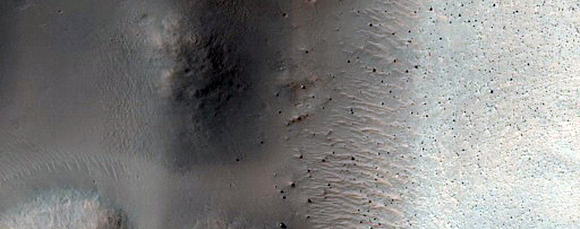 Slope Monitoring in Krupac Crater