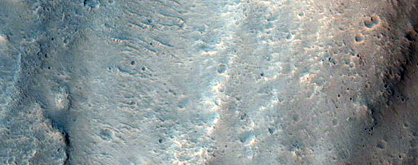 Streamlined Features North of Hydaspis Chaos