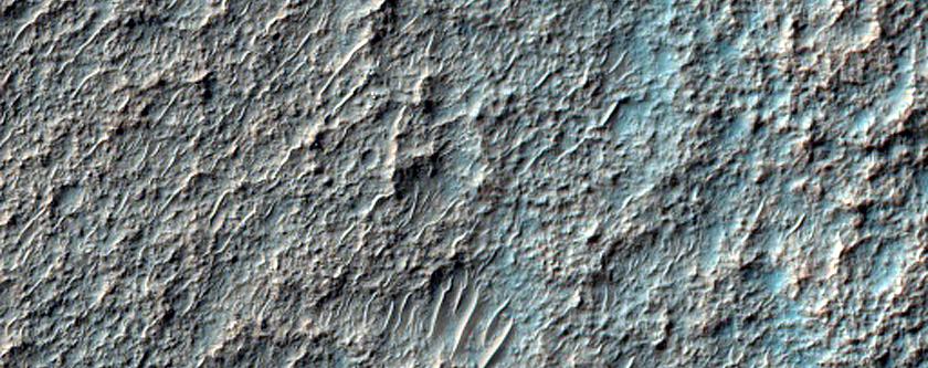 Terrain Northwest of Caralis Chaos