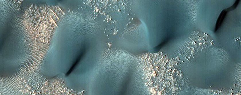 Renaudot Crater Bedform Monitoring