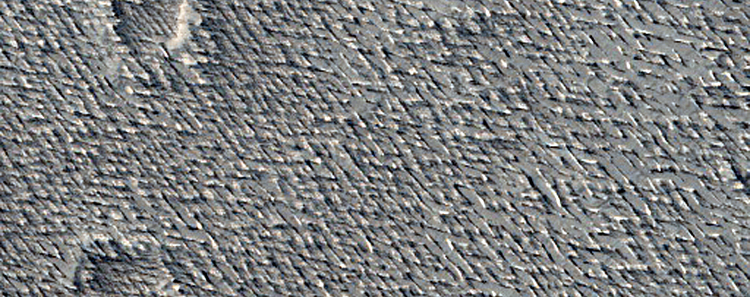 Candidate Recent Impact Site