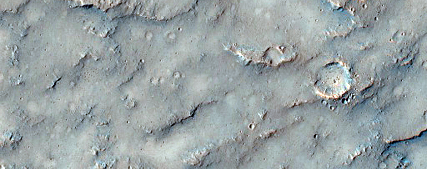 Terrain Southeast of Hadley Crater