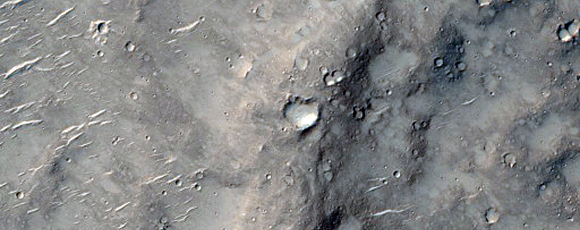 Channel in Valley near Durius Valles