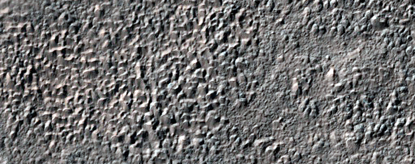 Terrain Southeast of Martz Crater
