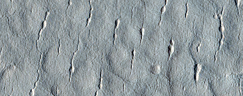 Utopia Planitia Scalloped Depressions