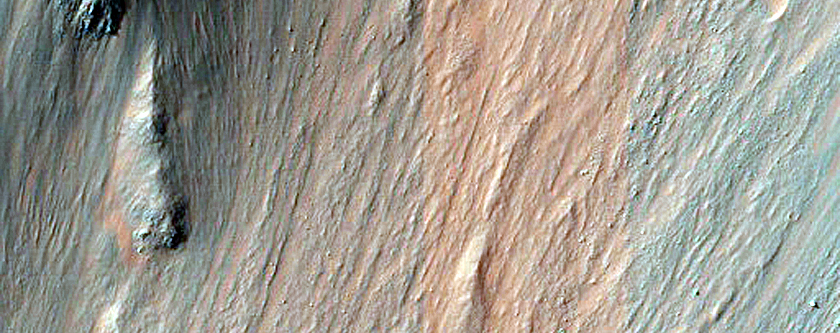 Monitor Steep Slopes in Ganges Chasma