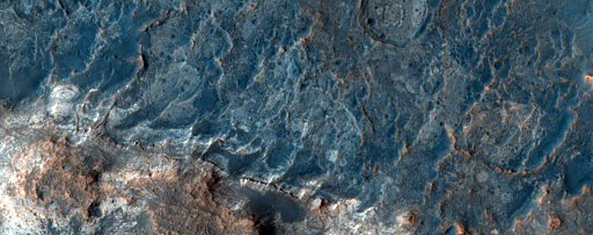 Potential Chloride-Rich Deposit near Mawrth Vallis