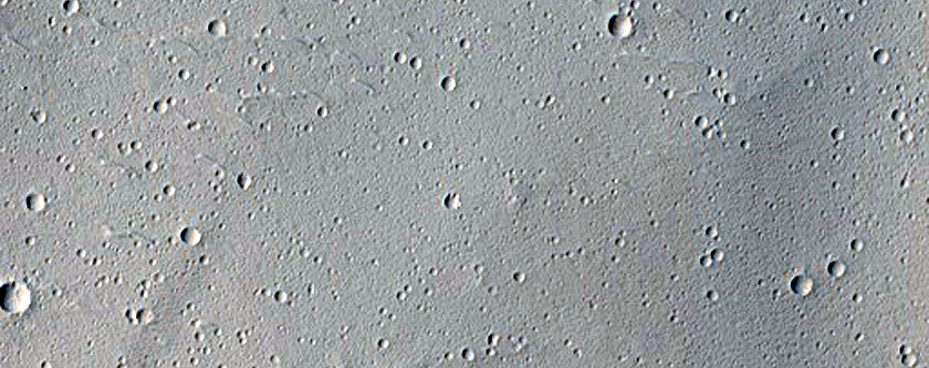 Candidate Recent Impact Site