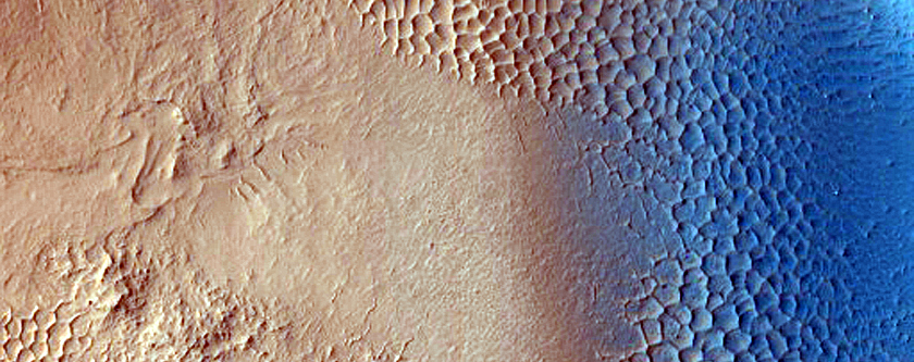 Monitoring Crater in Orcus Patera